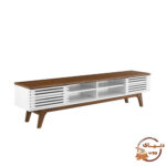 میز تلوزی مدل مدیا EEI-3433 گردویی و سفید