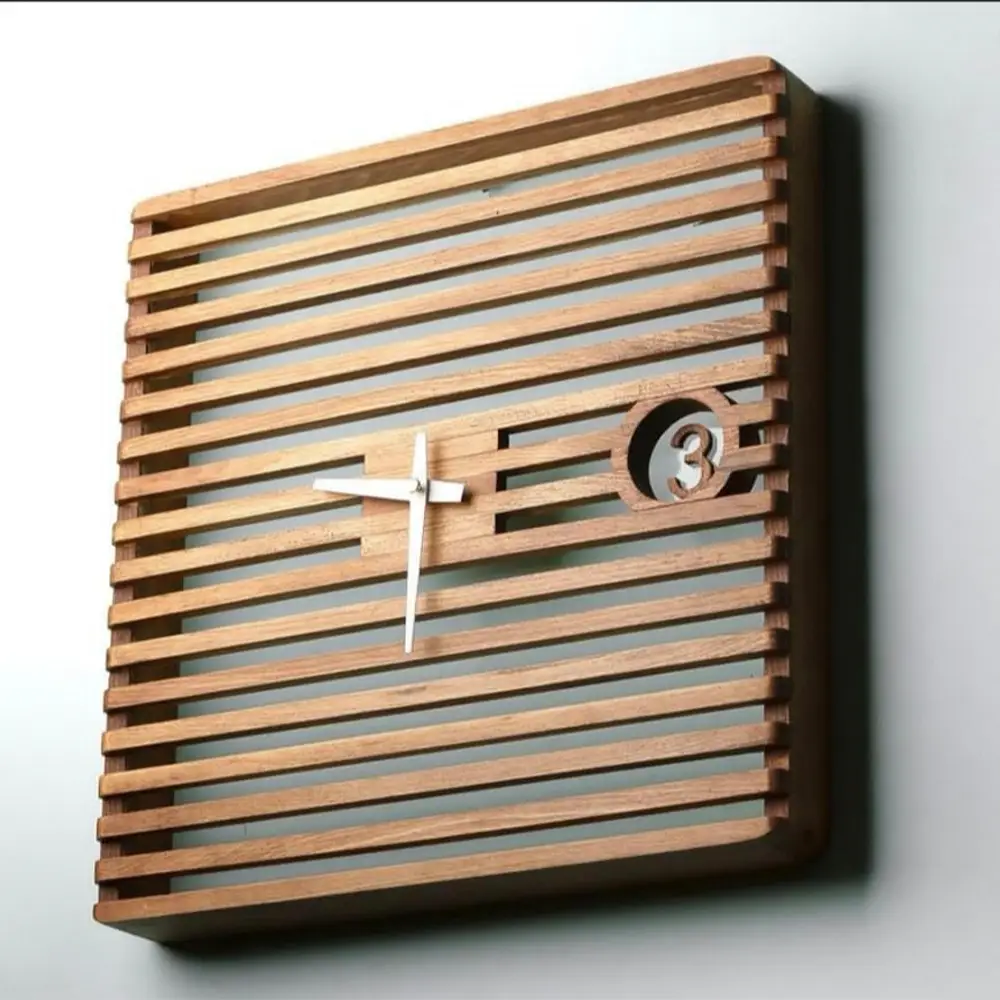 wooden wall clock code 1037 2 1